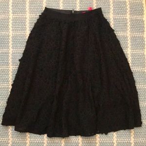 Catherine Malandrino black swing skirt. Size 6. New with tags, never worn.